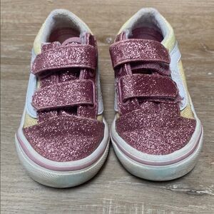 Vans Glittery Pink baby Shoes